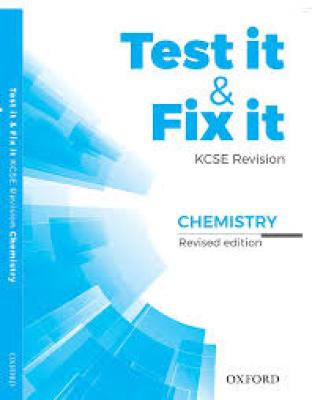 Oxford Test It &amp; Fix It Chemistry